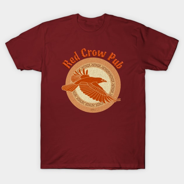 Red Crow Pub T-Shirt by NN Tease